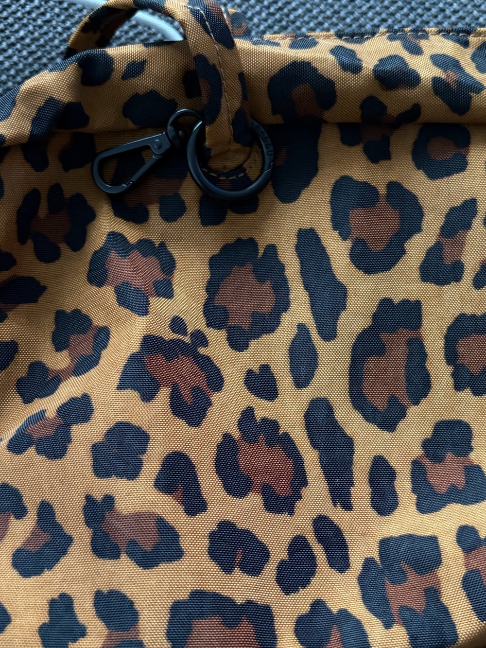 Baggu Nylon Bowler Bag - Leopard - Picture 3 of 3